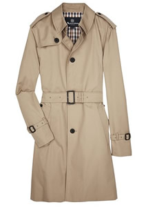 Aquascutum Corby Mens Raincoat in Beige - Click to Visit John Lewis