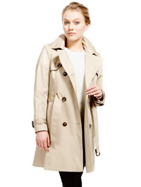 Beige Ladies Raincoats