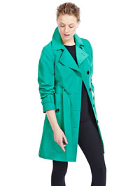 Emerald green ladies mac