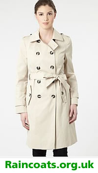 Long ladies raincoat